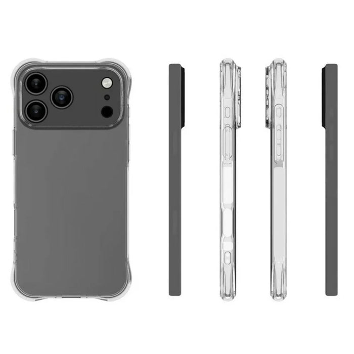 TYMEI For iPhone 18 Pro / 17  Pro Case Four Corner Shockproof 1.5mm Clear Phone Cover - 4