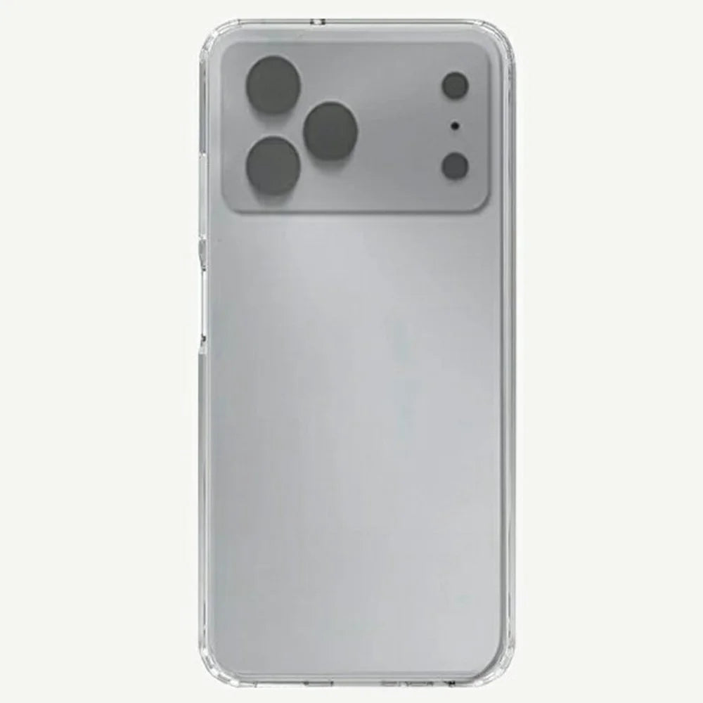 SHANWO For iPhone 17 Pro Max Clear Phone Case 1.5mm Shockproof TPU Mobile Back Cover - 1