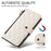 For Samsung Galaxy A55 5G Wallet Case with Straps, Rhombus Leather Stand Phone Cover - White - 6