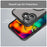 WANLONFENG FD Series For iPhone 17 Magnetic Case with Screen Film, Skin Touch TPU + PC Phone Back Cover - Black - 6