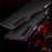 For Sony Xperia 1 VII Bumper Case Metal Frame Phone Cover with Camera Lens Guard - Black / Red - 6