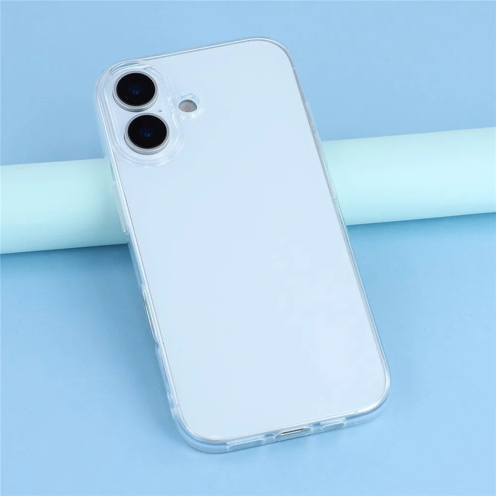 For iPhone 17 Case Watermark-Free 2.0mm Clear Phone TPU Cover - 3