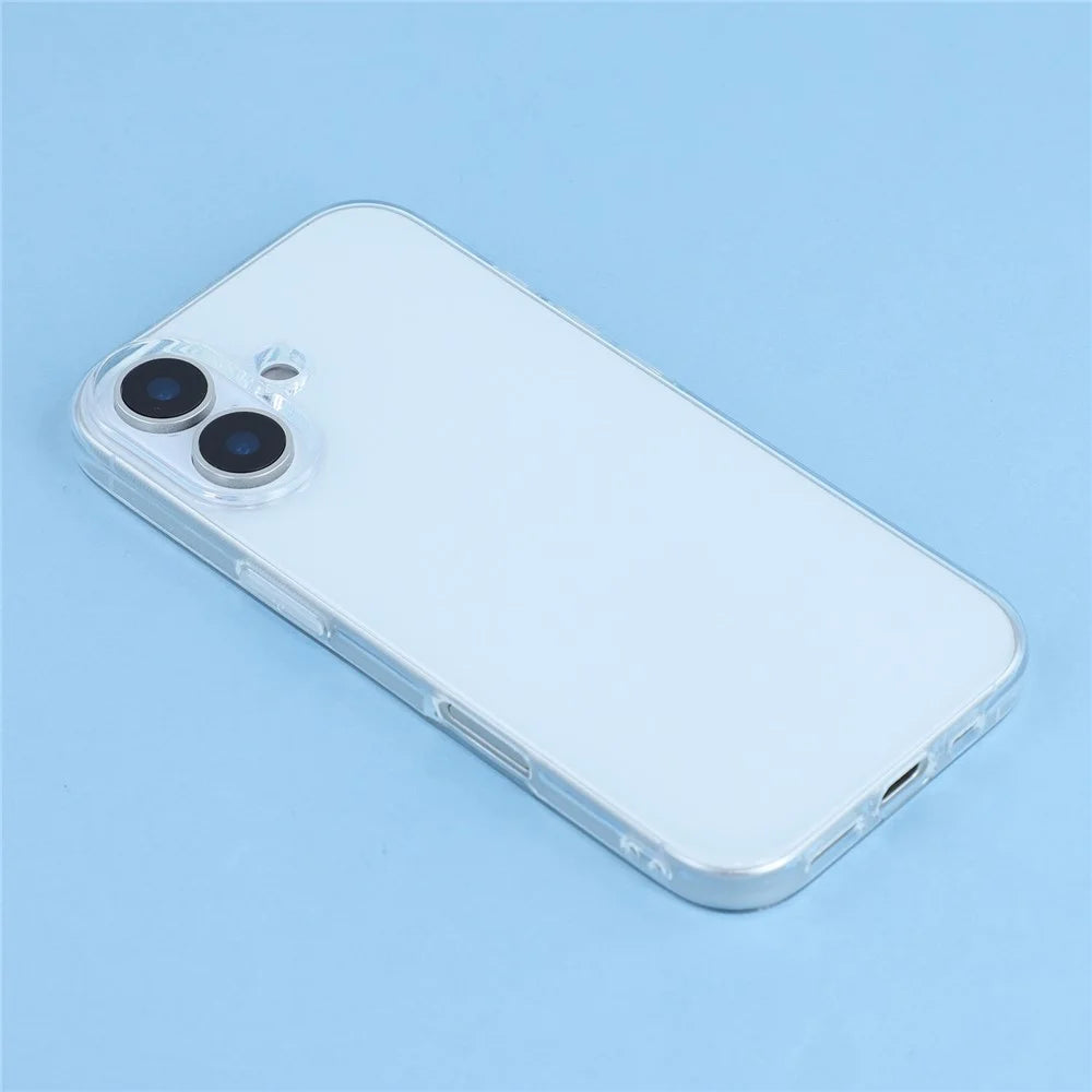 For iPhone 17 Case Watermark-Free 2.0mm Clear Phone TPU Cover - 4
