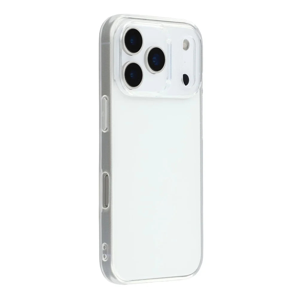 For iPhone 18 Pro Max / 17 Pro Max Case Watermark-Free 2.0mm Clear Phone TPU Cover - 1