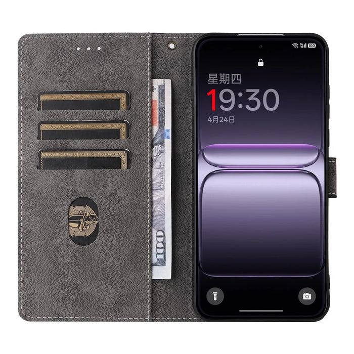 For OnePlus Nord 5 5G / Ace 5 Ultra 5G Case Wallet RFID Blocking PU Leather Phone Cover Stand with Strap - Blue - 2