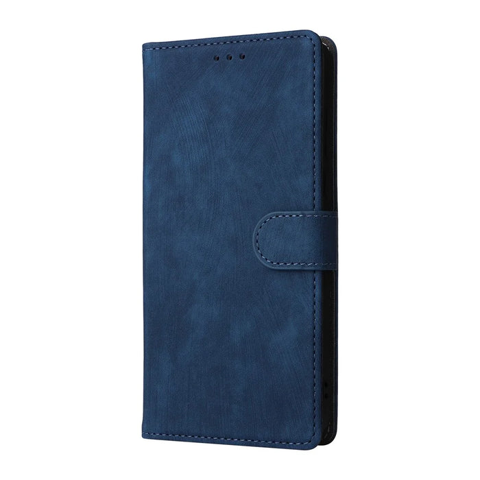 For OnePlus Nord 5 5G / Ace 5 Ultra 5G Case Wallet RFID Blocking PU Leather Phone Cover Stand with Strap - Blue - 6