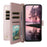 For TCL 60 SE NxtPaper 5G Case with Shoulder / Wrist Strap Leather Phone Cover Stand Wallet - Pink - 2