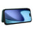 For iPhone Air Case Carbon Fiber Texture Drop-Proof PU Leather Phone Cover - Green - 4