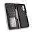 For TECNO Spark Go 2 4G / KM4 Leather Case Wallet Stand Retro Texture Phone Cover - Black - 2