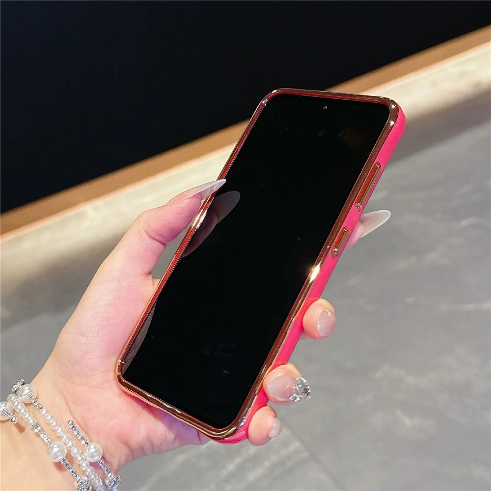 For Samsung Galaxy S25  /  S24 Magnetic Case TPU Acrylic Phone Cover with Detachable Lens Frame - Dark Purple - 6