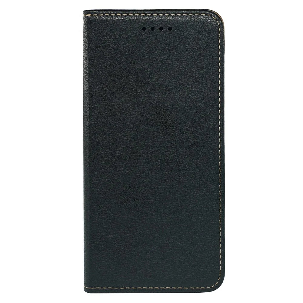 For Realme 14 Pro 5G Case Wallet RFID Blocking Leather Phone Cover Strong Magnetic Closure - Black - 4