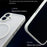 For iPhone 17 Magnetic Case Skin Touch TPU Acrylic Phone Back Cover - White - 7