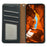 For OnePlus 13 Case Wallet RFID Blocking Leather Phone Cover Strong Magnetic Closure - Black - 2