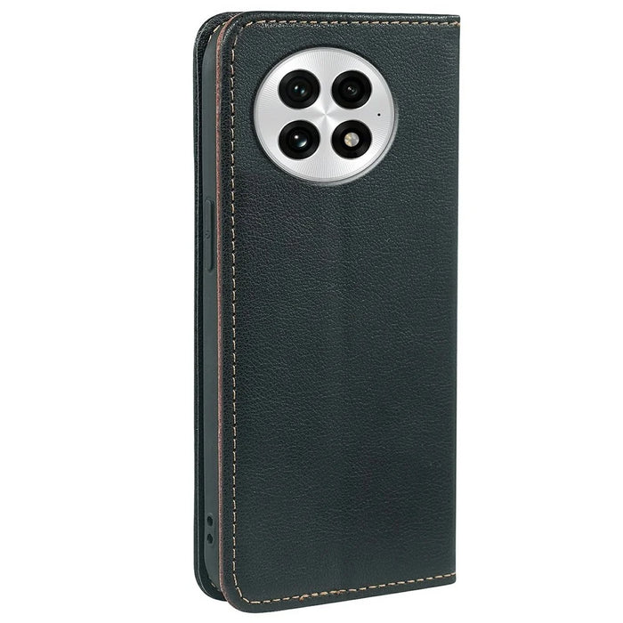 For OnePlus 13 Case Wallet RFID Blocking Leather Phone Cover Strong Magnetic Closure - Black - 5