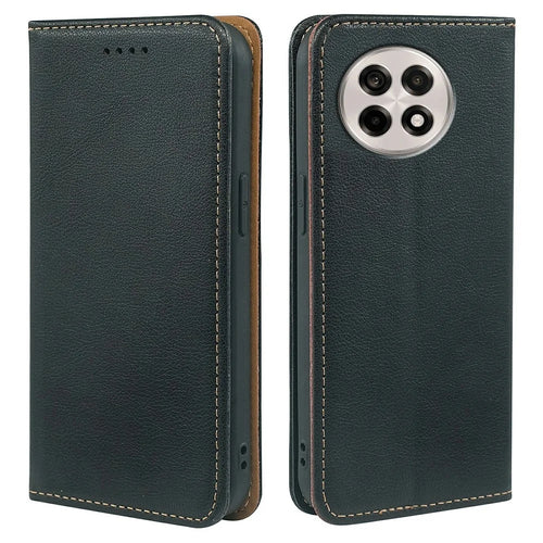 For OnePlus Ace 5 5G  /  Ace 5 Pro 5G  /  13R 5G Case Wallet RFID Blocking Leather Phone Cover Strong Magnetic Closure - Black - 1