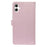 For Samsung Galaxy A06 4G Case with 9 Card Slots PU Leather Stand Phone Cover - Rose Gold - 6