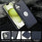 For iPhone 16 Case Logo View Litchi Texture PU Leather Coated PC + TPU Phone Cover - Blue - 6