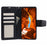 HANMAN Mill Series for Samsung	Galaxy S25 Edge Case Wallet Stand PU Leather Phone Cover - Black - 2