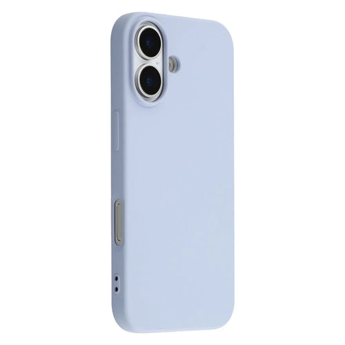 For iPhone 17 TPU Case Soft Fiber Lining Anti-Scratch Phone Cover - Light Purple - 1