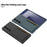 GKK For Samsung Galaxy Z Fold7 5G Case Hard PC Phone Cover with Slim Card Holder, Screen Film - Black - 7
