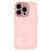 WANLONFENG For iPhone 16 Pro Max Back Cover Compatible with MagSafe  QB1 Series PC TPU Shockproof Phone Case - Pink - 1