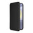 For Samsung Galaxy S25 FE Case Carbon Fiber Texture Drop-Proof PU Leather Phone Cover - Black - 6