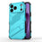 For iPhone 18 Pro Max / 17 Pro Max Case PC + TPU Shockproof Phone Cover with Kickstand - Baby Blue - 1
