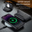 MAGKING K3 Series For iPhone 14 Pro Case Compatible with MagSafe Wallet PC + TPU + PU Phone Cover - Black - 7