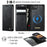 CASEME For iPhone 17e / 16e Case  C49  Compatible with MagSafe RFID Blocking Detachable Wallet Leather Phone Cover - Black - 2