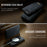 CASEME For iPhone 17e / 16e Case  C49  Compatible with MagSafe RFID Blocking Detachable Wallet Leather Phone Cover - Black - 7