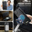CASEME For iPhone 15 Case  C49  Compatible with MagSafe RFID Blocking Detachable Wallet Leather Phone Cover - Black - 3