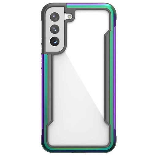 DEFENSE For Samsung Galaxy S22+ 5G PC+TPU+Aluminum Alloy Shockproof Phone Case Transparent Anti-drop Protective Cover - Multi-color - 1