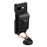 For Google Pixel 9a Case Mirror Card Holder Litchi Texture Leather Phone Back Cover with Long Strap - Black - 7