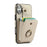 For iPhone 17 Case Card Holder Ring Kickstand TPU + PU Leather Phone Cover with Long Strap - Beige - 2