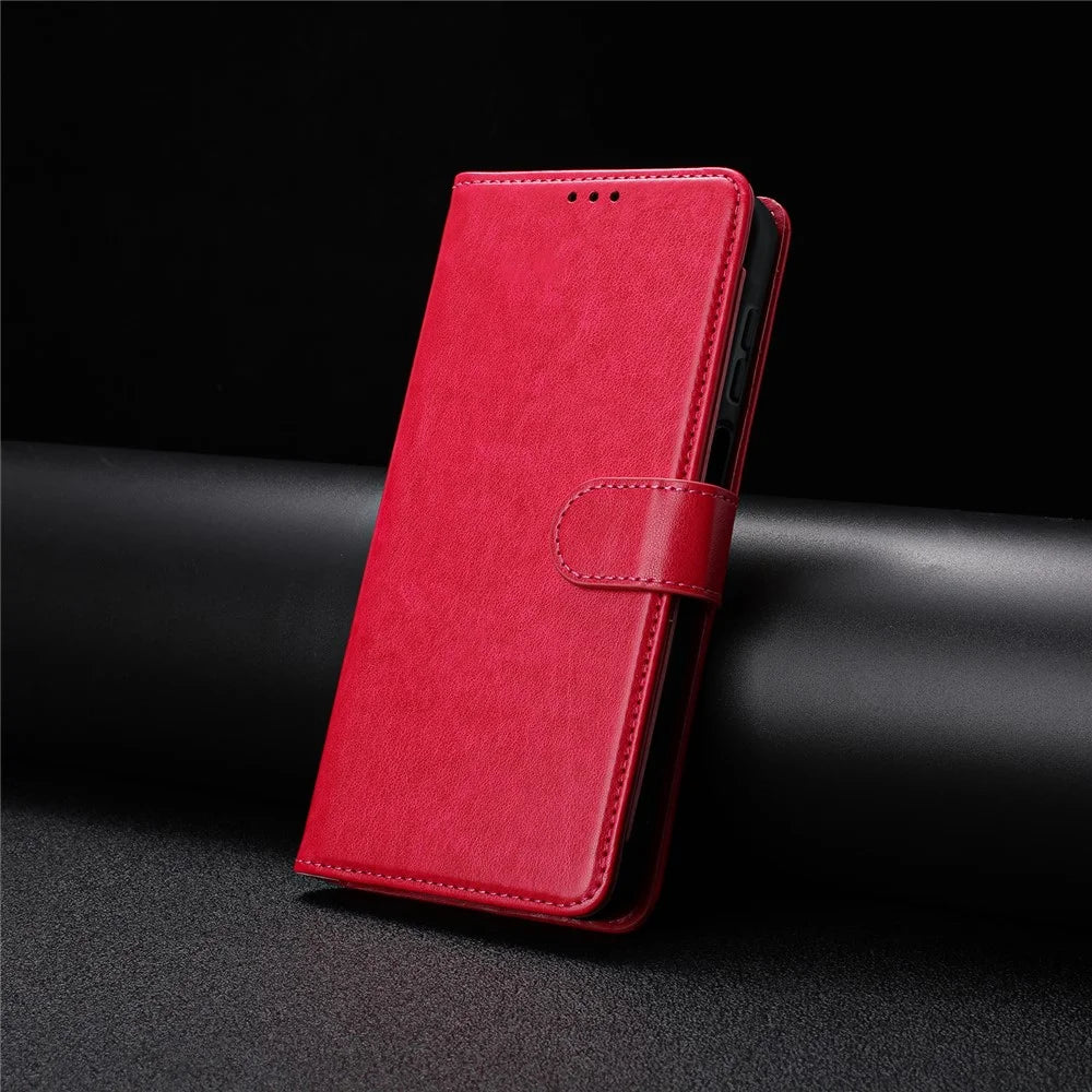 For iPhone 18 Pro Max / 17 Pro Max Wallet Phone Case Stand PU Leather Folio Flip Cover with 8 Card Slot - Rose - 7