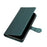For iPhone 17 Case 3D Rhombus Grid Imprinted Wallet Leather Phone Cover with Lanyard - Green - 5