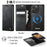 CASEME For iPhone 16 Pro Case  C49  Compatible with MagSafe RFID Blocking Detachable Wallet Leather Phone Cover - Black - 2