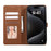 For iPhone 15 Pro Max Case 3D Rhombus Grid Imprinted Wallet Leather Phone Cover with Lanyard - Brown - 2