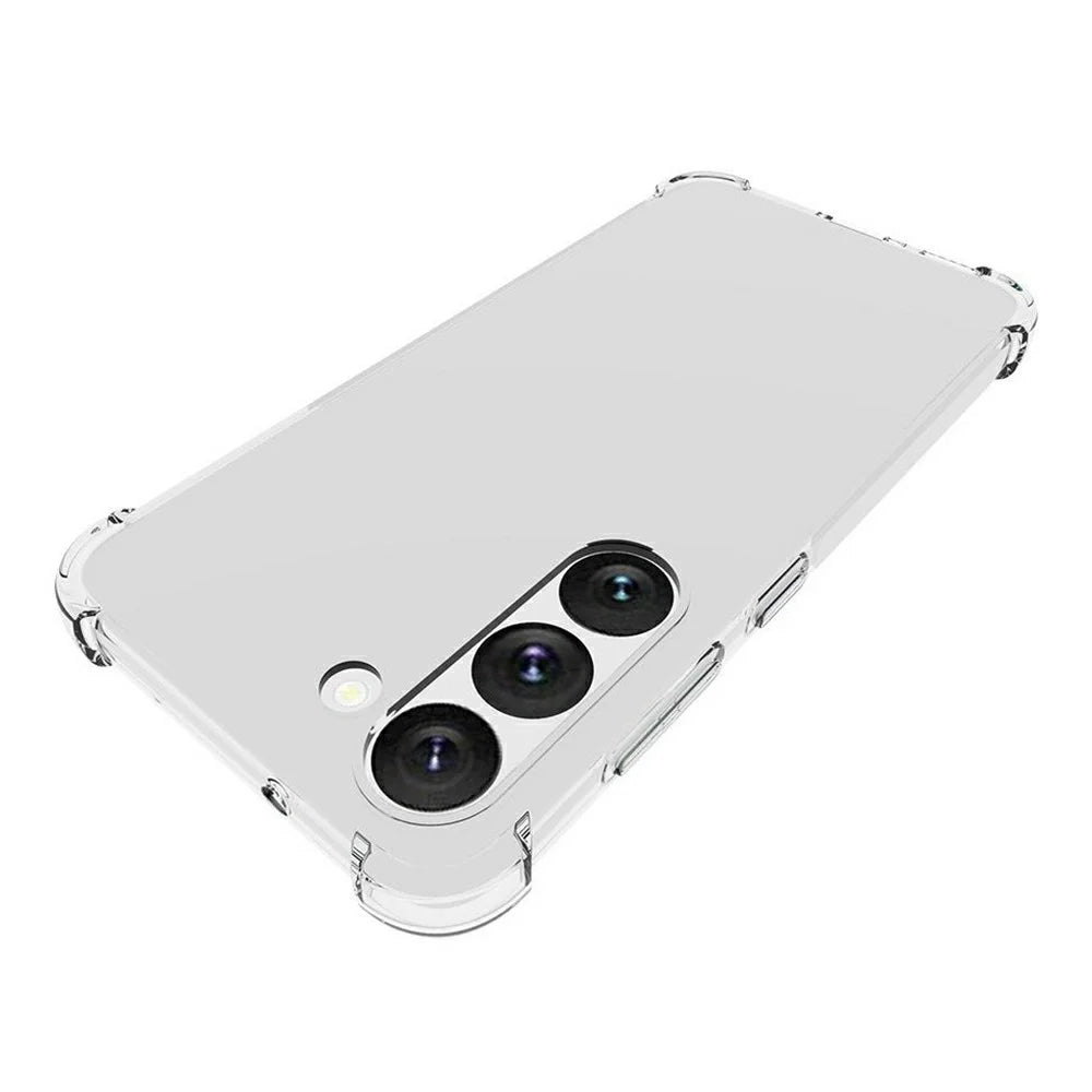 For Samsung Galaxy S23 Reinforced Corner Soft TPU Case Non-slip Transparent Phone Back Cover - 4