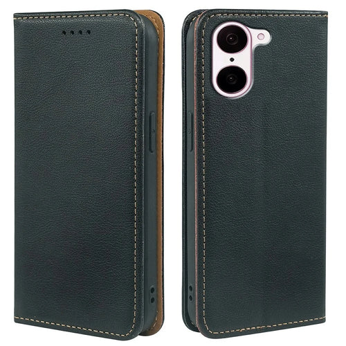 For OnePlus Nord CE5 5G / Ace 5 Racing 5G Case Wallet RFID Blocking Leather Phone Cover Strong Magnetic Closure - Black - 1