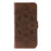 For iPhone Air Case PU Leather Mandala Imprinted Design Wallet Phone Cover with Wrist Strap - Brown - 4