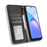 For Infinix Smart 10 Plus Leather Case Wallet Stand Retro Texture Phone Cover - Black - 6