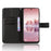 For TCL 60 SE NxtPaper 5G Leather Wallet Case with Strap Diamond Texture Phone Cover - Black - 6