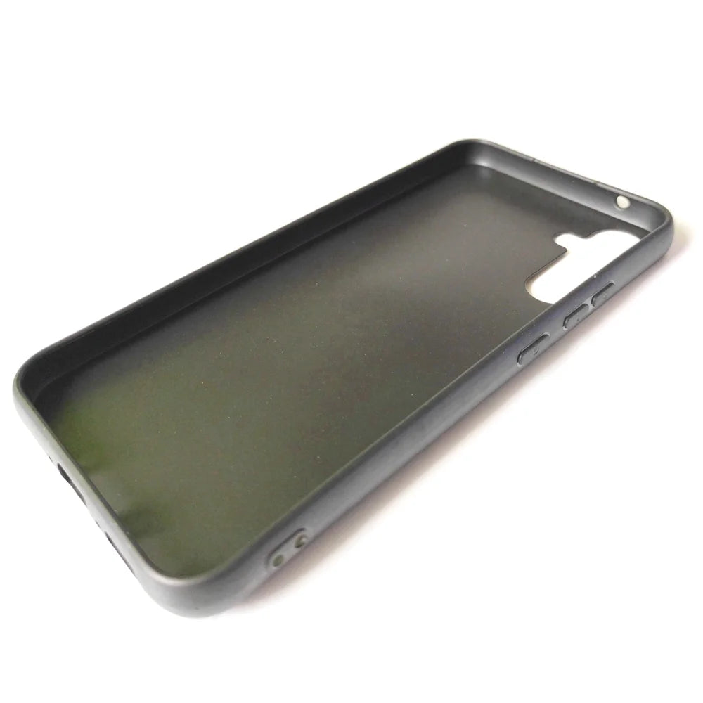 For Samsung Galaxy S25 FE Case Ring Kickstand Soft TPU Matte Phone Cover - Black - 2