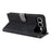 For Infinix Smart 10 Plus Case Wallet RFID Blocking PU Leather Phone Cover Stand with Strap - Black - 5