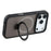 For iPhone 17 Pro Max Case Rotating Kickstand TPU + PC Magnetic Phone Cover - Black - 4