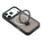 For iPhone 17 Pro Max Case Rotating Kickstand TPU + PC Magnetic Phone Cover - Black - 5