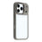 FULEXIN For iPhone 17 Pro Max Case Anti Drop TPU + PC Crystal Clear Phone Cover - Titanium Grey - 1