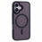 For iPhone 17 Case Compatible with MagSafe TPU + PC Rubberized Finish Phone Cover - Black - 1