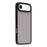 For iPhone Air Case Shockproof TPU + PC Phone Back Cover with Metal Buttons - Black - 1